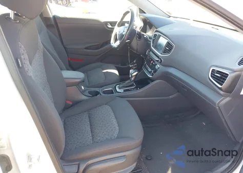 2017 Hyundai Ioniq Hybrid Sel from USA, damaged, VIN KMHC75LC8HU040743